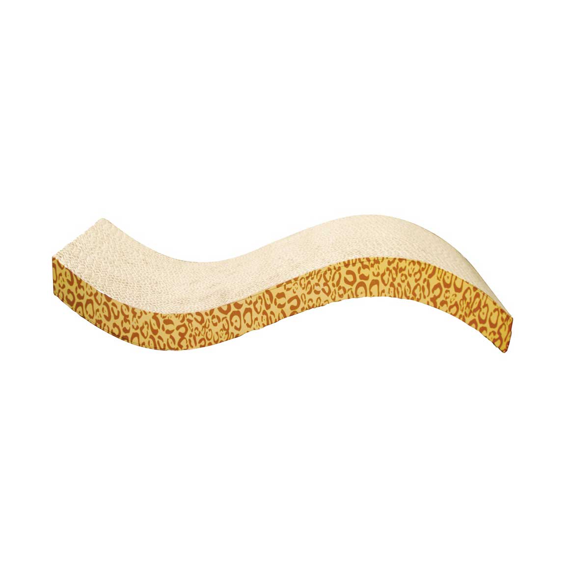 "Catit Scratcher with Catnip, S-Shape Animal"