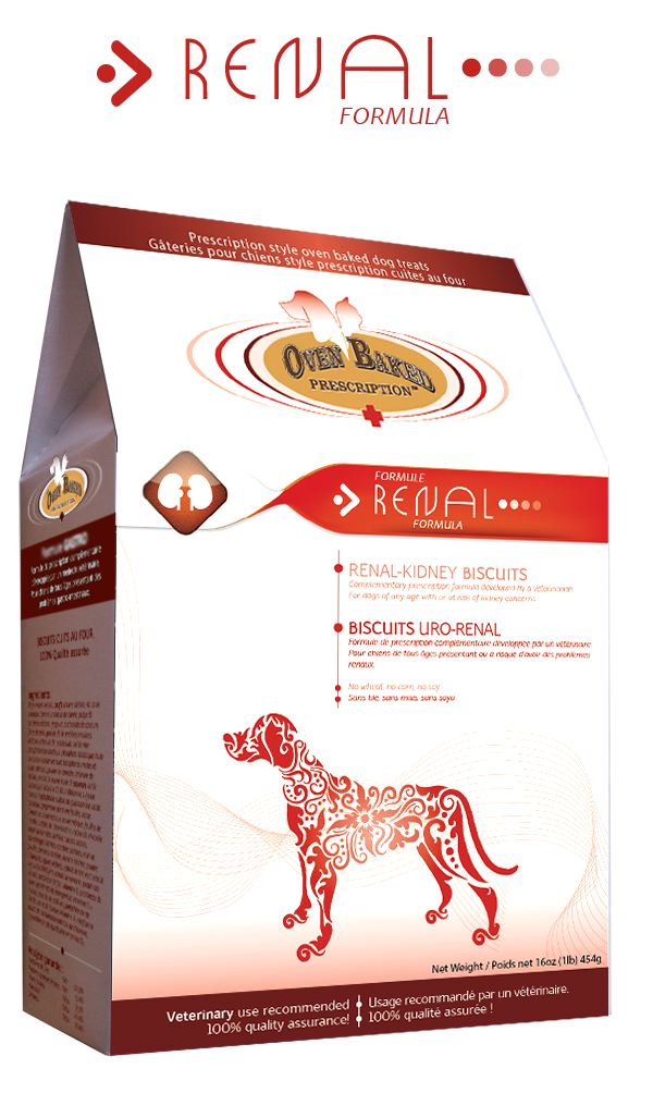 Oven-Baked Tradition Renal Kidney Dog Biscuits